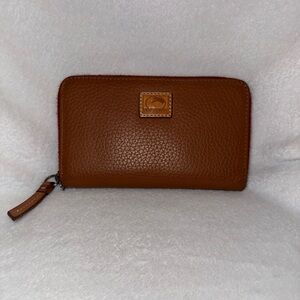 Large Dooney & Bourke Zip Around Wallet